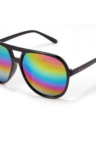 ! Big Colorful Sunglasses Women