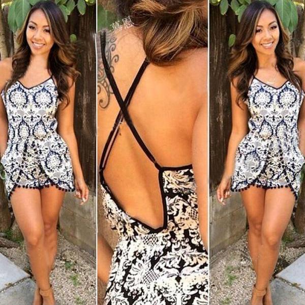 New Summer Sexy Women Sleeveless Party Dress Evening Cocktail Casual Mini Dress On Luulla 6355